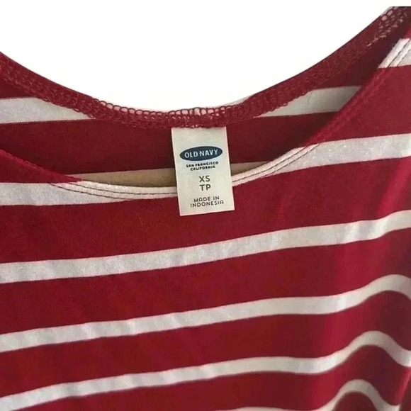 Old Navy Women's XS Striped‎ Sleeveless Swing Dress Knee Length Casual - Picture 4 of 5